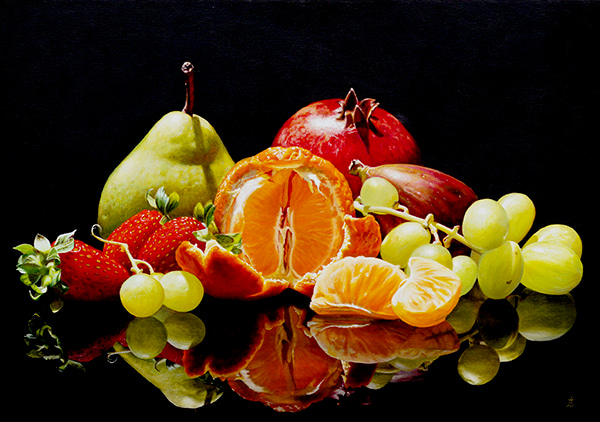 Fruit Platter by Anne-Marie Zanetti | Lethbridge Gallery